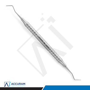 Instrumento Profesional de Obturación Dental Restauradora, Herramienta de Colocación de Amalgama Compuesta de Doble Extremo en Forma de Bola, Acero Inoxidable, CE - Product Image 1