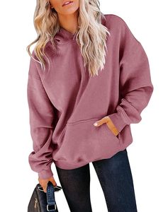 Sudadera con capucha unisex extragrande con cremallera completa, personalizable, estilo urbano, estampado digital, poliéster sólido, con bolsillos, para invierno - Product Image 1