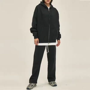 Custom Unisex Tracksuit Set | Zip Up Hoodie & <b>Sweatpants</b> | Personalized Logo Sweatsuit <b>for</b> Men & <b>Women</b> | Streetwear Outfit 2025 - Product Image 4