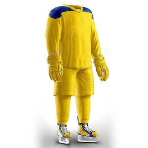 Ensemble de vêtements de sport de hockey sur glace pour les joueurs jeunes et adultes, maillot, pantalon, chaussettes, tissu respirant pour l'entraînement et les matchs - Product Image 2