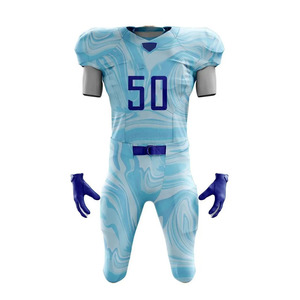 Uniforme confortable de football américain à vêtements de sport quantité minimale de commande bas uniforme de football américain avec logo personnalisé - Product Image 2