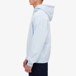 Haute qualité hommes coton noir Pull sur Streetwear unisexe poids lourd surdimensionné Logo personnalisé conception sweats à capuche pour hommes - Product Image 3