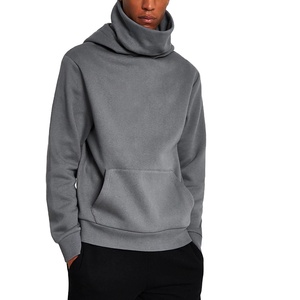 Sweat à capuche personnalisé en molleton de coton brossé avec poche kangourou pour homme, épais, lourd, grande taille, coupe oversize, idéal pour l'hiver - Product Image 3