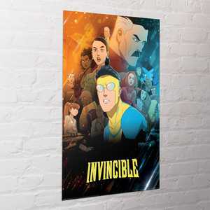 Affiches sur toile de style moderne invincible avec personnages pour décoration murale - Product Image 3