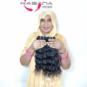 Vente en gros d'extensions de cheveux vietnamiens vierges 100% couleur naturelle styles de vagues profondes lâches bundle bon marché pour femmes noires - Product Image 2