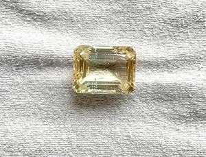 6.90 carats jaune Tourmaline Octa pierre taillée à facettes de qualité supérieure pour la fabrication de bijoux fins pierre précieuse naturelle - Product Image 4