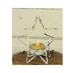 Ensemble de bougeoirs en métal à finition antique, adapté à une utilisation intérieure et extérieure, mariages, fêtes, occasions festives ou à la maison - Product Image 5