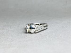 Anillos de dedo finos de Plata de Ley 925, abalorio de bola de plata geométrica a la moda, joyería minimalista para fiestas - Product Image 3