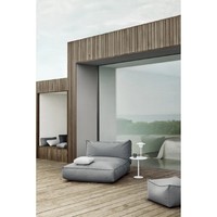 Table d'appoint extérieure Blomus Stay en aluminium thermolaqué, style Art Déco, 100% faite à la main, forme irrégulière, décoration d'intérieur