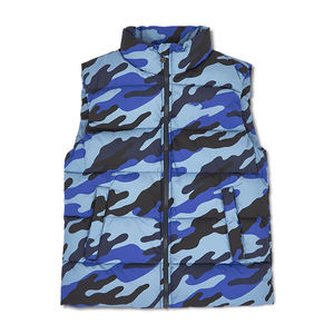 Chaleco acolchado por sublimación sin mangas de alta calidad para hombre, ropa deportiva de poliéster 100%, Invierno lavable ligero - Product Image 6