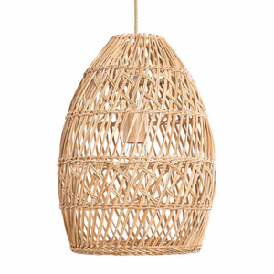 Handcrafted <b>Rattan</b> <b>Pendant</b> <b>Light</b> Eco-friendly Wicker <b>Rattan</b> Lampshade Boho Kitchen Bedroom Decor Wholesale From Vietam - Product Image 2