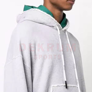 Sudadera con Capucha para Hombre, Diseño 2026, Color Personalizado, Superventas, Estilo Desgastado, Transpirable, Informal, de Invierno, Manga Larga - Product Image 6