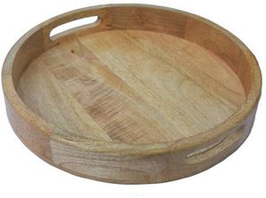 Bandeja de Chocolate de Madera de Mango, Bandeja Decorativa de Catering Natural para Uso Doméstico, BMS Enterprises Art Style Farmhouse - Product Image 3