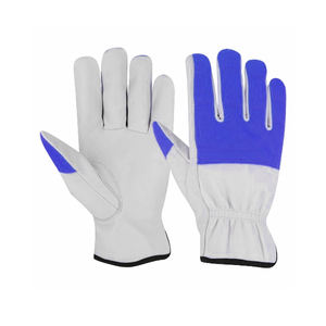 Gants de conducteur en cuir résistants aux coupures Safety First Résistant à l'huile avec adhérence dans des conditions glissantes Protection contre la chaleur résistante au feu - Product Image 6