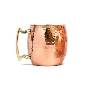 Taza de agua de cobre puro decorativa hecha a mano para uso diario beneficios de salud tazas de servidor de agua taza de cobre - Product Image 5