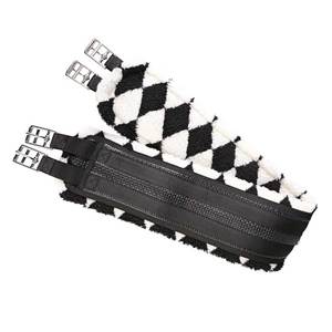 Cincha de Doma de Calidad Certificada, Neopreno de 5 Pulgadas de Ancho, Antideslizante, Negra, para Caballos - Product Image 1