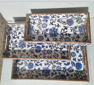 EENA-bandeja decorativa para cocina y comedor y servicio de hotel, Set de 3 unidades - Product Image 2