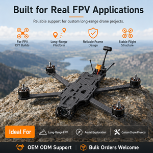 Ares 13 Inch Carbon Fiber FPV <b>Drone</b> Frame Kit for Long Range <b>Quadcopter</b> DIY Build - Product Image 6