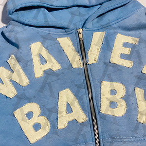 เสื้อมีฮู้ดปักด้วยความร้อนรุ่นเฮฟวี่เวท500gsm วินเทจแบบหลวมมีฮู้ดแบบมีซิปสีซีด - Product Image 4