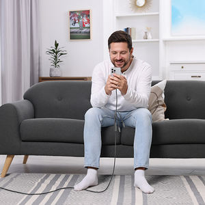 เครื่องชาร์จแบต100cm ไนล่อนพรีเมี่ยม60W ชาร์จ/ไมโคร USB สายข้อมูล3.0ที่ยั่งยืนสำหรับคอมพิวเตอร์โทรศัพท์มือถือวิดีโอเกมการใช้ - Product Image 6