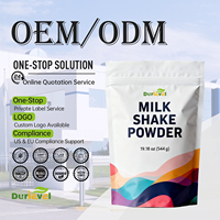 Polvo para Batido de Leche Personalizado con Proteína y Complejo de Vitamina D, Vegano, Sin OMG, Certificado HACCP, Empaque Personalizado, Minerales