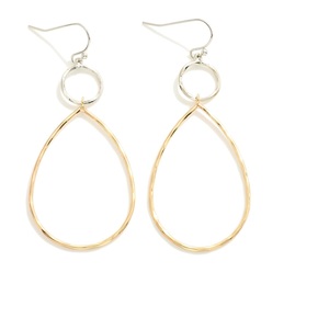 Sunday Stylish <b>Handmade</b> <b>Earrings</b> Design Two Tone Metal Buy Brass and Silver <b>Earrings</b> at blue and gold sunflower <b>earrings</b> - Product Image 1