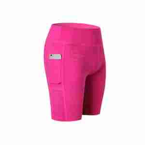 Ensemble de shorts d'été deux pièces personnalisables pour femmes Short de motard blanc personnalisé avec haut long pour les tenues de gymnastique - Product Image 3