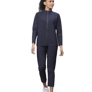 2025 nueva moda de moda al por mayor logotipo personalizado mujeres/hombres Material de poliéster transpirable mujeres Ploster chándal - Product Image 1