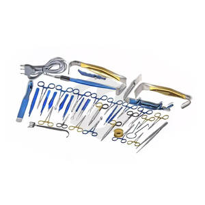 Cureta de hueso ortopédica Premium, dientes y cuchara de hueso de acero inoxidable, juego completo de 5 piezas, instrumentos médicos de curetaje óseo - Product Image 3