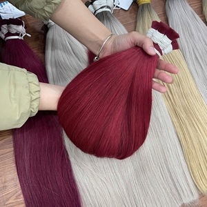 Extensions de cheveux en vrac, lisses naturelles, toutes les couleurs disponibles en stock maintenant, cheveux naturels de haute qualité, produit le plus vendu - Product Image 3