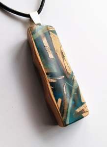 Indian Wholesale Epoxy <b>Resin</b> Pendant Necklace, <b>Resin</b> Wood Jewelry Wood and <b>Resin</b> Necklace neckless for <b>Jewellery</b> - Product Image 5