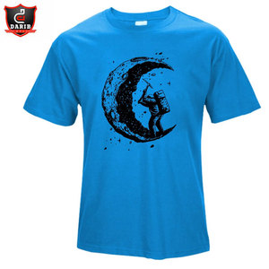 Vente en gros T-shirts personnalisés de haute qualité pour hommes col rond 100% coton tricoté à manches courtes respirant de haute qualité coupe régulière - Product Image 5