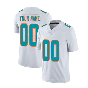 Maillots de football américain sublimés et respirants personnalisés avec logo personnalisé Nom de l'équipe et tailles pour adultes - Product Image 2