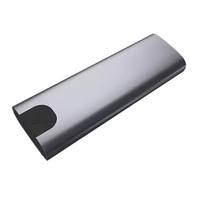 Casing Eksternal Aluminium Tipe-C M.2 SSD NGFF Kompatibel dengan SSD NGFF 2230/2242/2260/2280