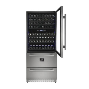New Professional Wine Coolers 30-Inch Dual Zone Wine Cooler & Refrigerator <b>Drawer</b> (FWCDR6661-30S) With 2 year warranty <b>For</b> <b>Sale</b> - Product Image 4
