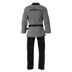 Tenue d'arts martiaux respirante et extensible à coutures renforcées, uniforme de BJJ, kimono de Jiu-Jitsu, combinaison d'entraînement professionnelle pour l'optimisation des performances - Product Image 2