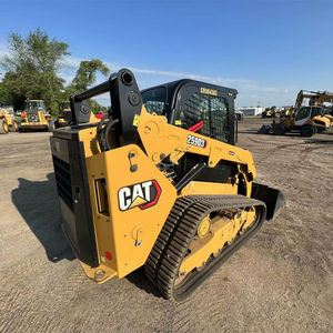 2021 CAT 259D3 Minicargadora Cabina cerrada con acoplador rápido ROPS Carga nominal de 2 toneladas para Mini tareas de carga frontal - Product Image 5