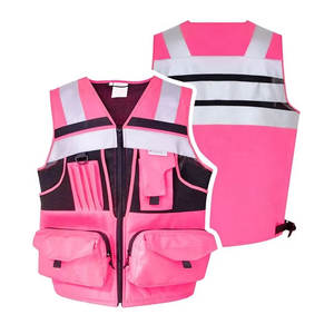 Gilet de sécurité textile, meilleur gilet de protection imperméable toutes saisons, haute visibilité pour hommes et femmes, réflecteurs, protection nocturne, ANSI - Product Image 1
