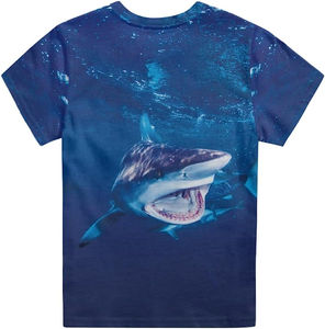 Wholesale Custom Graphic Oversized Tshirts Men's Sublimation Rounded Neck Tee Plain T <b>Shirt</b> for men OEM Serviced - Product Image 4