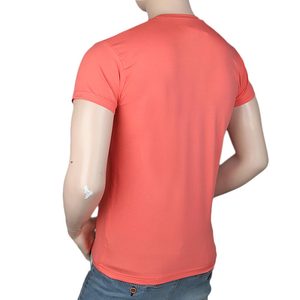 Camiseta estampada de corte ajustado para hombre - Color melocotón - Product Image 4