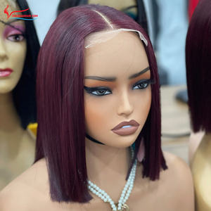 Vente en Gros Dentelle Fermeture Transparente Perruques Avant Cheveux Humains Os Droite Couleur Naturelle Toutes Les Longueur Extensions de Cheveux Humains - Product Image 5