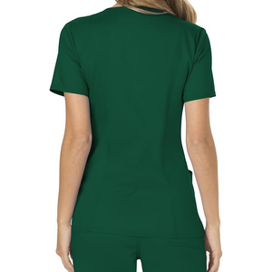 Uniformes de spa de salon avec logo personnalisé imprimé 100% coton uniforme de spa d'esthéticienne à bas quantité minimale de commande pour femmes meilleure vente - Product Image 6