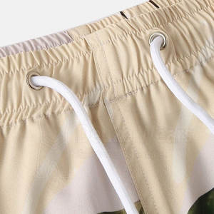 Conjuntos de Verano para Hombre con Cuello Camisero y Logotipo Personalizado al por Mayor, Conjuntos de Dos Piezas de Algodón con Mangas Cortas y Técnica de Impresión - Product Image 6