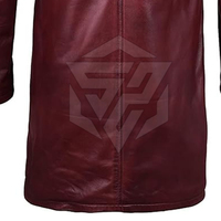 Meilleur prix de gros – Manteau long en cuir de vachette respirant et écologique, sur mesure pour homme, haute qualité, couleur personnalisable