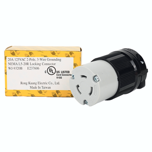 20A 125VAC สายดินขั้วต่อ NEMA L5-20 - Product Image 5