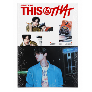 Stray Kids THIS & THAT 10º Mini Álbum [LEE KNOW & Ver.]. 2 Mini CD, Photobook, Photocard, Foto de Identificación, Pegatina, Papel con Letras, Música K-Pop - Product Image 1