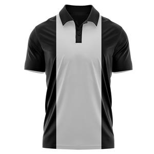 Men's Short Sleeve Polo Shirt Cotton Blend with Sweat-Wicking Technology for <b>Work</b> Uniforms - Product Image 1