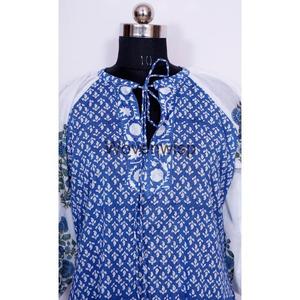 ผ้าฝ้าย 100% ผู้หญิงฤดูร้อนเสื้อผ้าชุดเดรสพลัสขนาดพิมพ์ลายดอกไม้ชุดนอนชุดแม็กซี่เดรส - Product Image 4