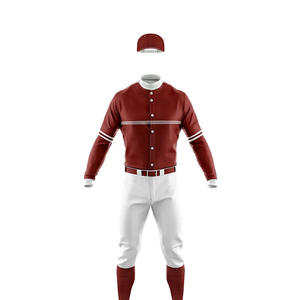 High Quality Adult Baseball Uniform Set Breathable 100% Polyester Customized Designs Fully Sublimation Printed 460g Fabric Made - Product Image 1