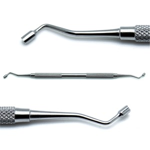 Pince dentaire composite double extrémité en acier inoxydable, instrument dentaire manuel de haute qualité - Product Image 1